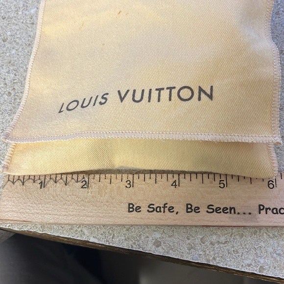 Louis Vuitton Accessories - Louis Vuitton vachetta wallet dust bag